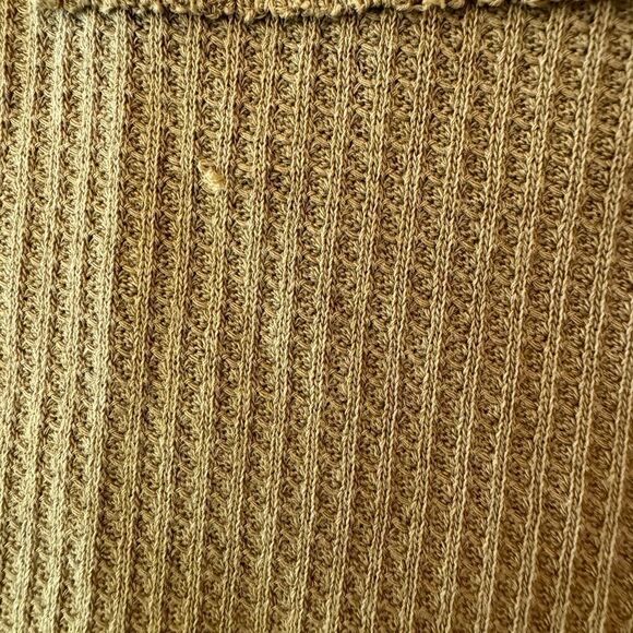 🌞 Madewell Waffle Slouch Top Size M - Picture 4 of 7